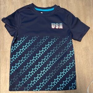 All in Motion Blue Star T Shirt